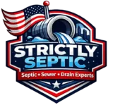 strictly septic company logo