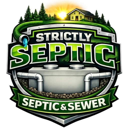 strictly septic company logo